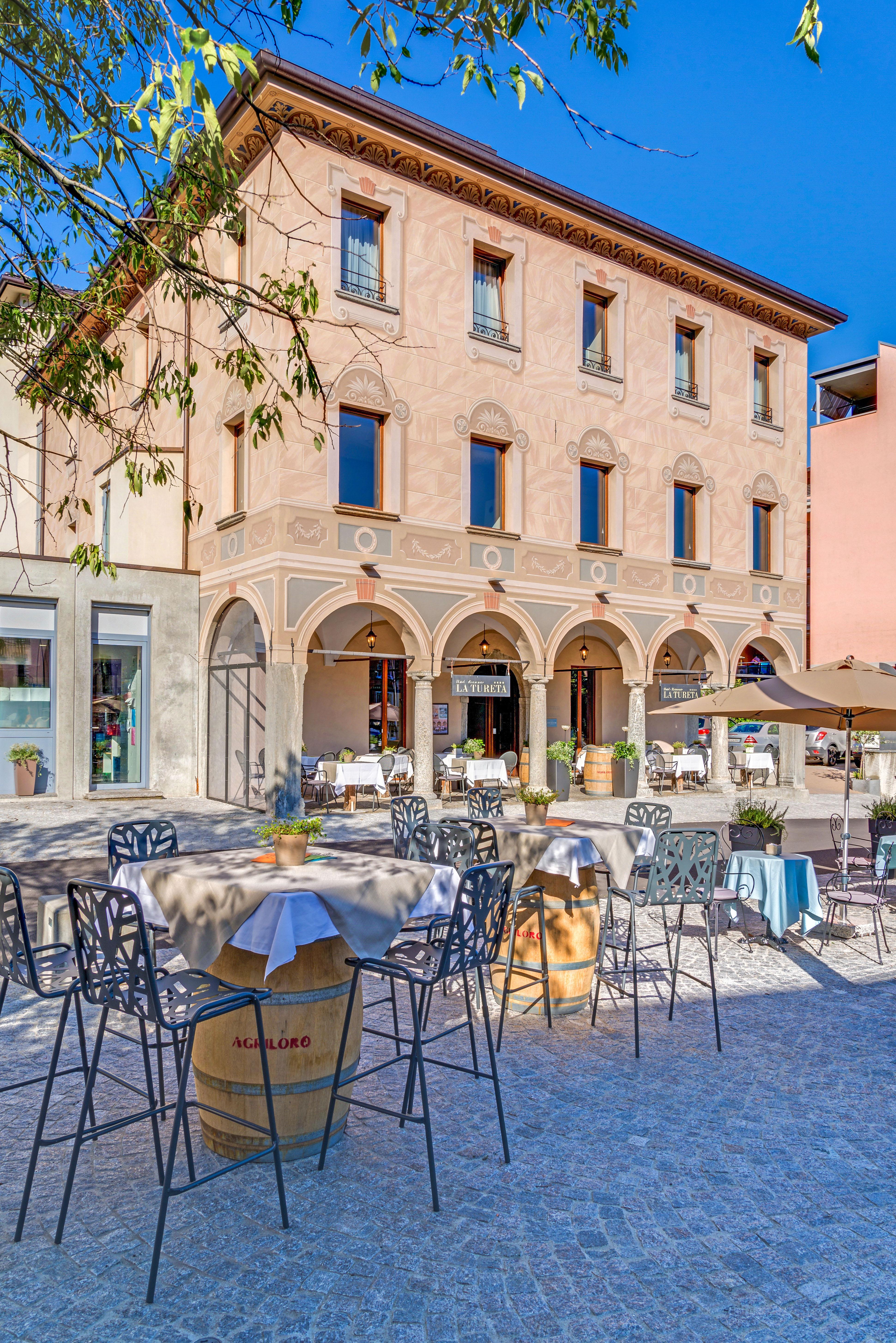 Boutique & Business Hotel La Tureta Giubiasco Bagian luar foto